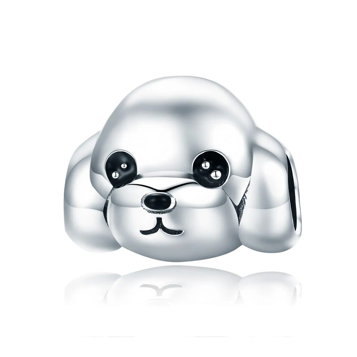 Talisman Tip Pandora Drăguț câine VIP din argint - SCC837