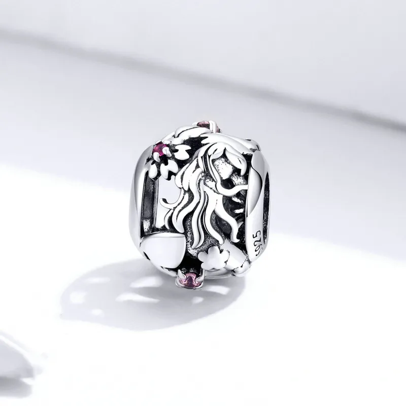 (imagine pentru) Talisman Tip Pandora Elfi de flori din argint - SCC1449 - Vizualizare 2