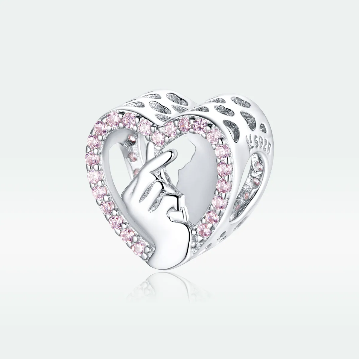 Talisman Tip Pandora Inima Degetului din argint - SCC1690