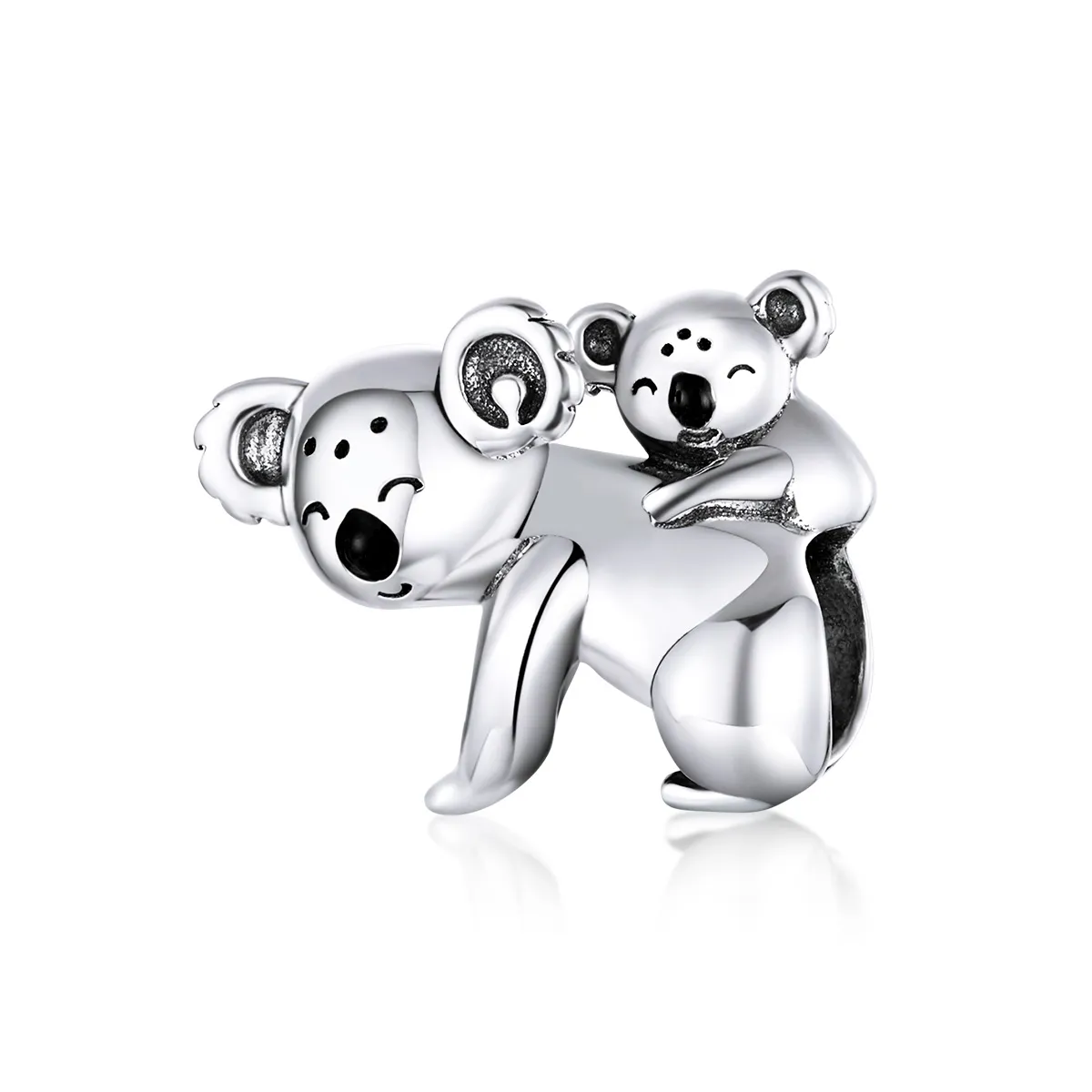 Talisman Tip Pandora Koala cu Kid din argint - BSC260