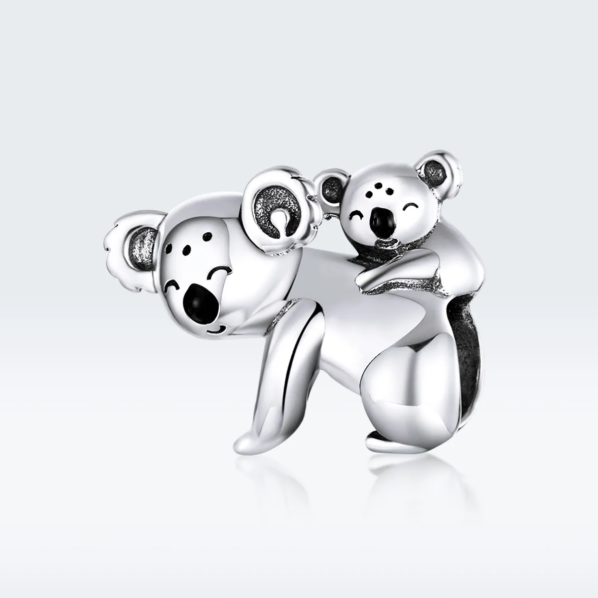 Talisman Tip Pandora Koala cu Kid din argint - BSC260