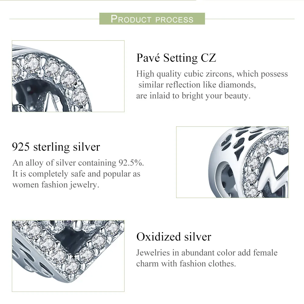 Talisman Tip Pandora Mama din argint - SCC395