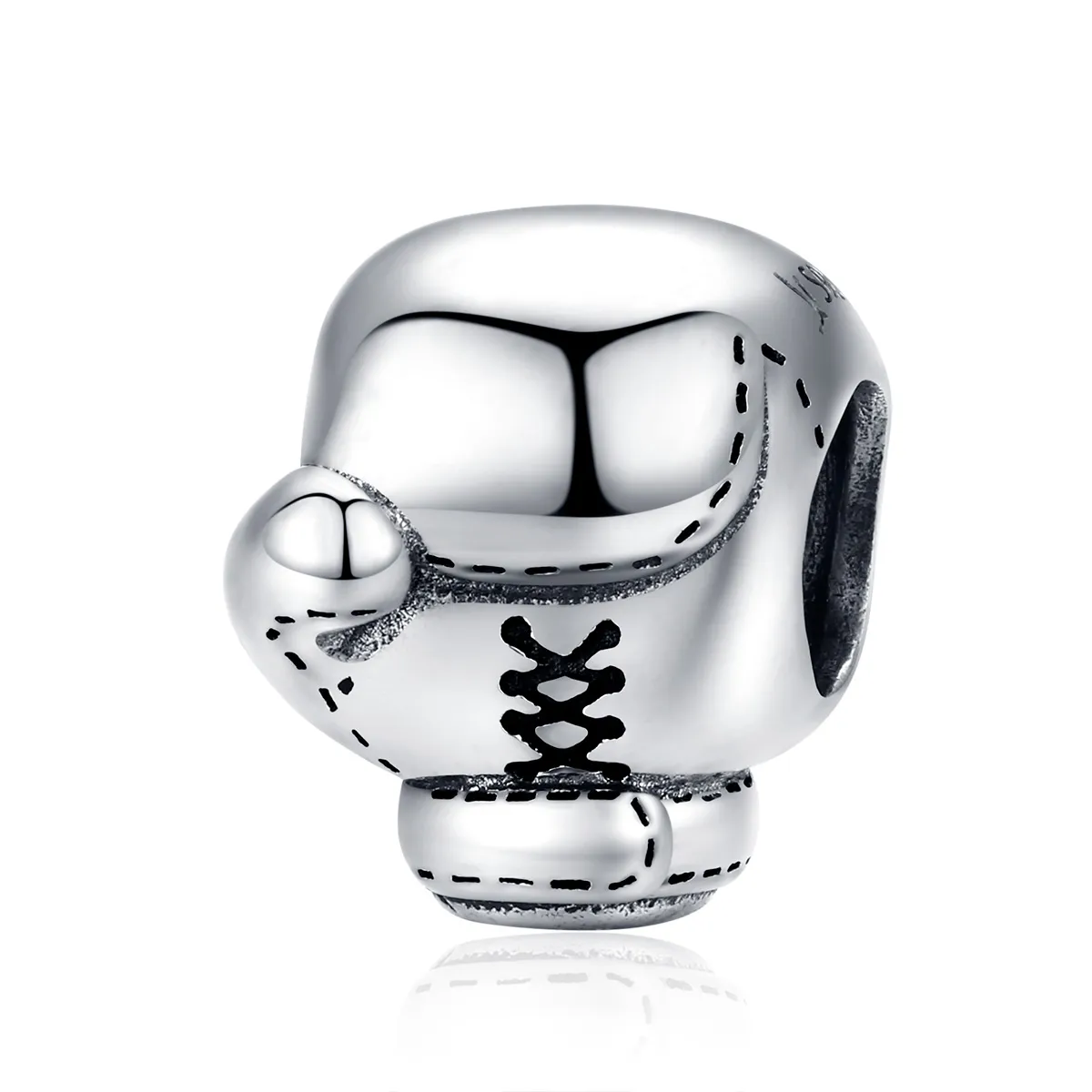 Talisman Tip Pandora Manusa de box din argint - SCC1325