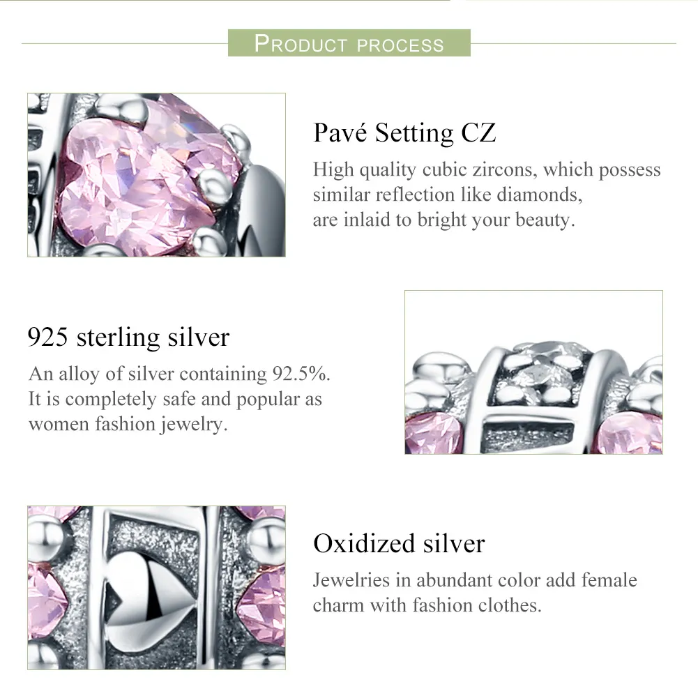Talisman Tip Pandora Marea Dragoste din argint - SCC580