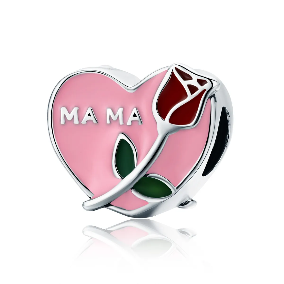 Talisman Tip Pandora Mărturisirea iubirii materne din argint - SCC652