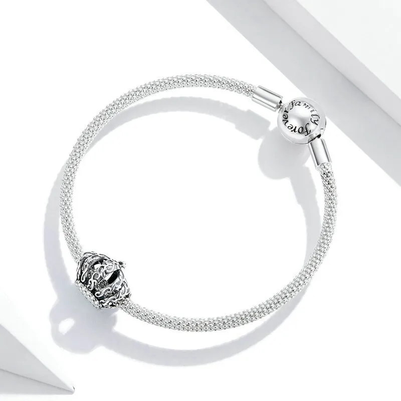 (imagine pentru) Talisman Tip Pandora Papa Coroana din argint - BSC378 - Vizualizare 2