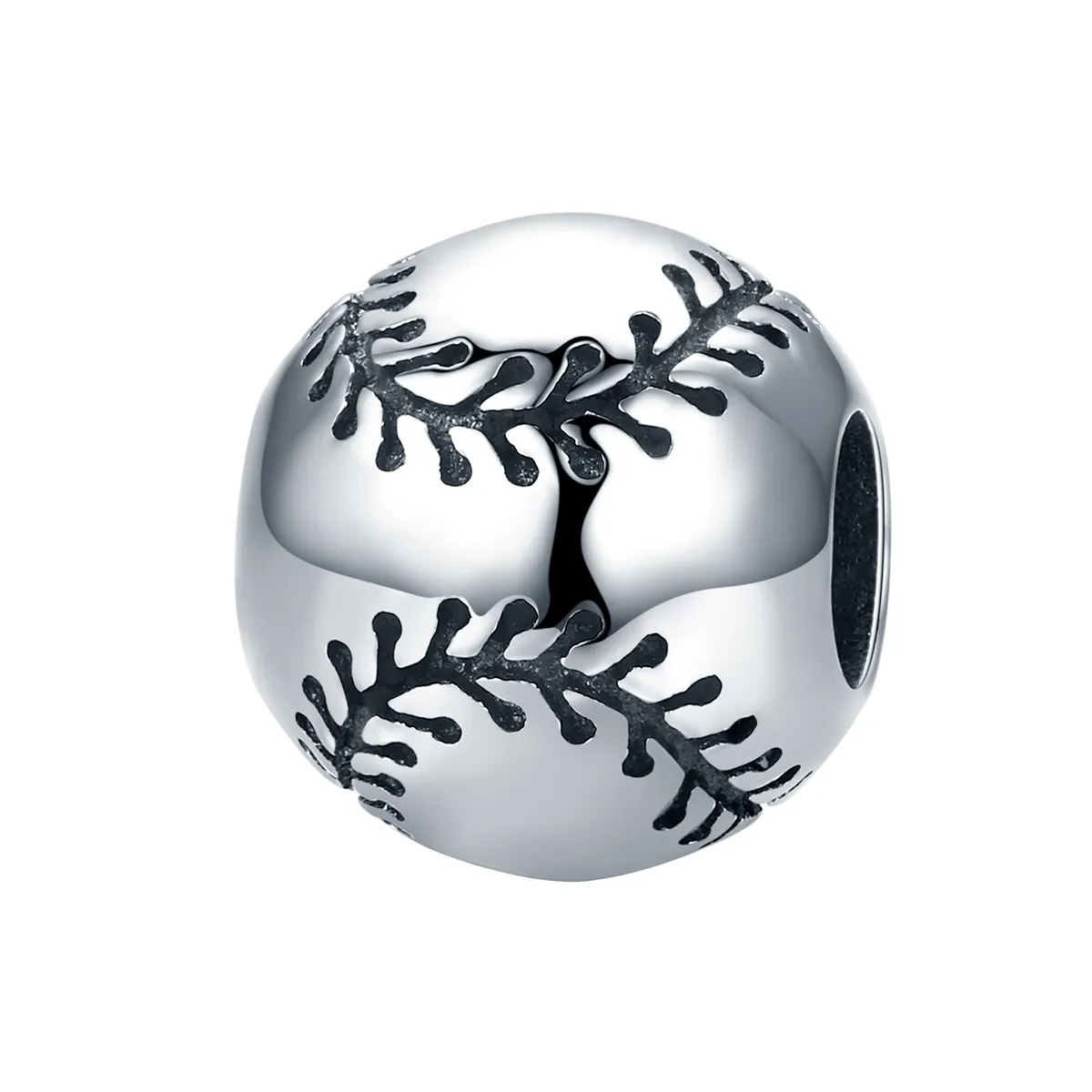 Talisman Tip Pandora Pasiunea de baseball din argint - SCC449