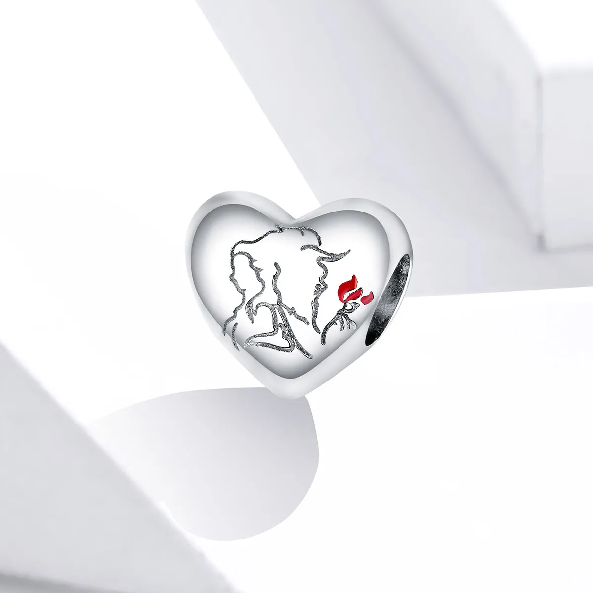 Talisman Tip Pandora Schiță de dragoste din argint - BSC321
