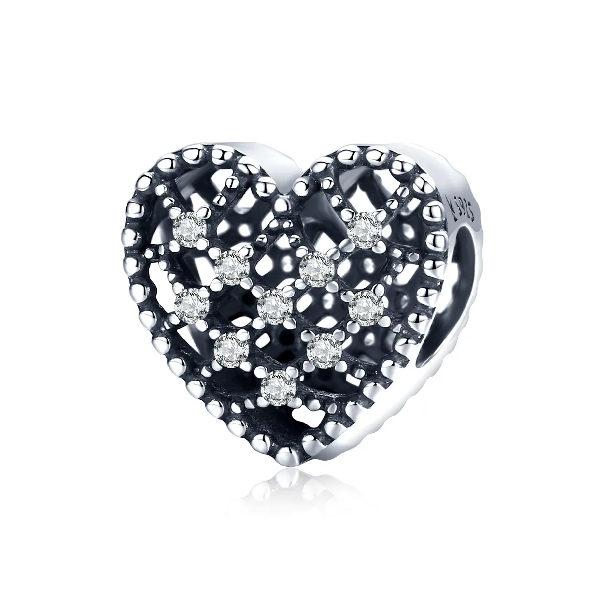 Talisman Tip Pandora Urmeaza-ti inima din argint - SCC1572