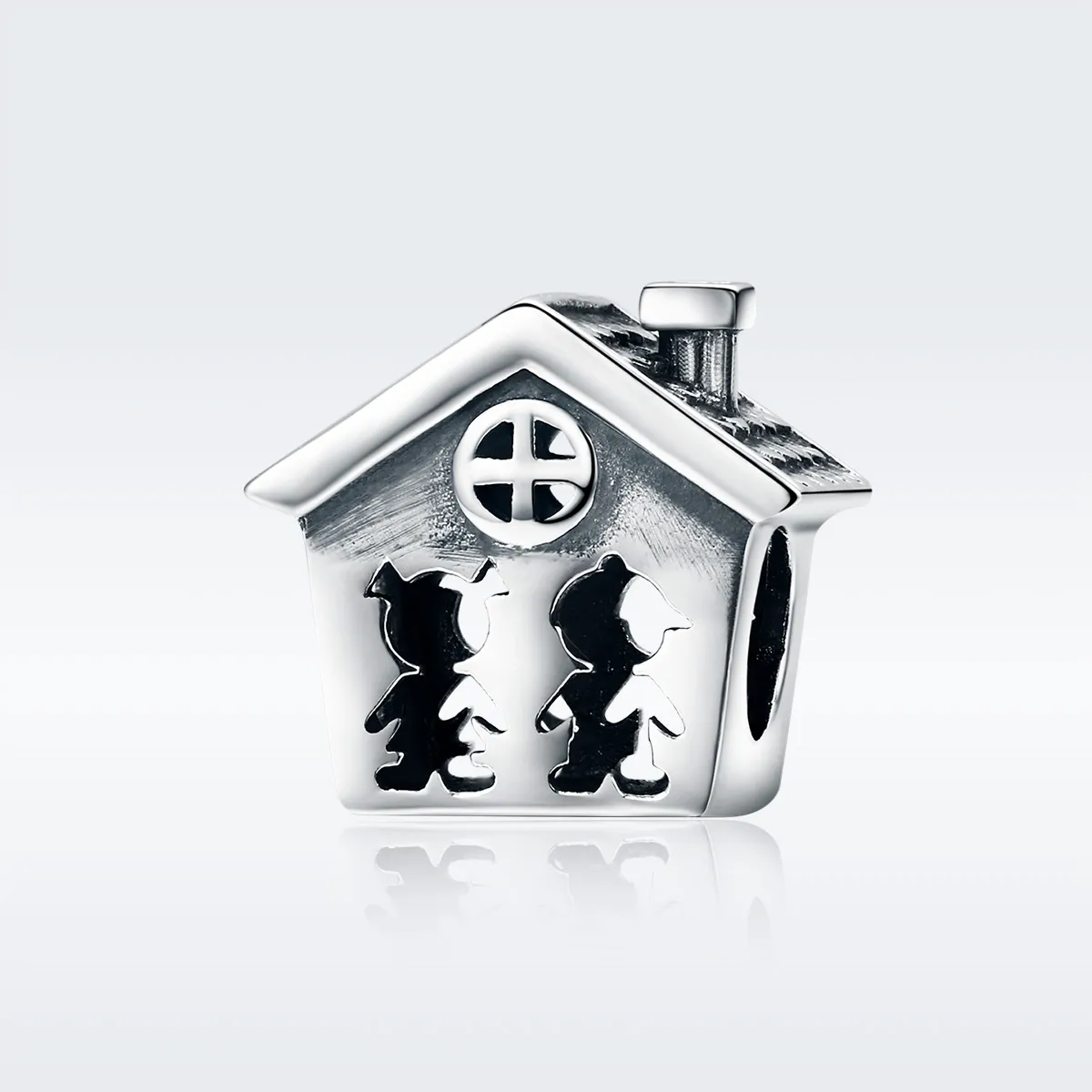 Talisman Tip Pandora Viață perfectă cu o casă iubitoare din argint - SCC541