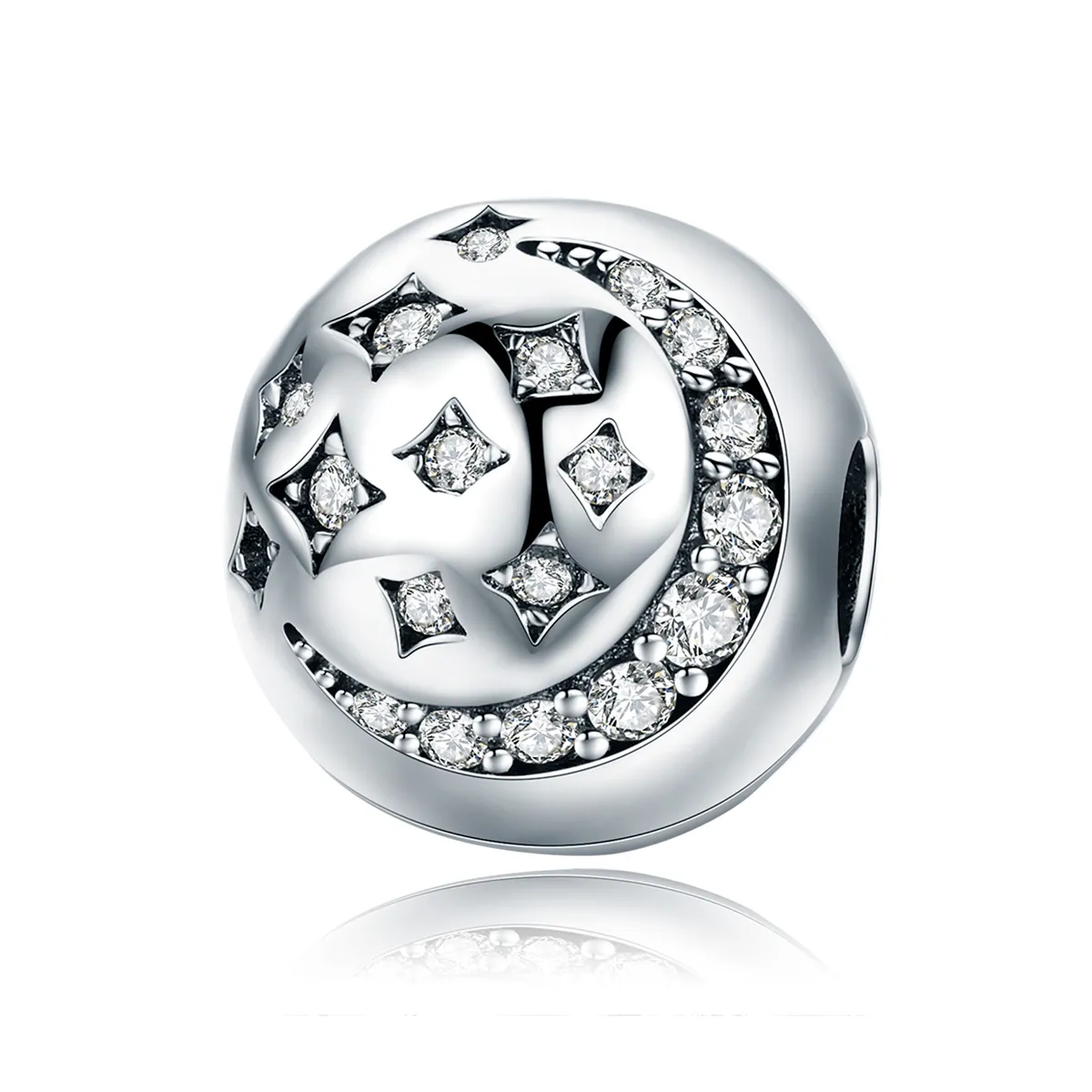 Talisman Tip Pandora Viață rafinată din argint - SCC813