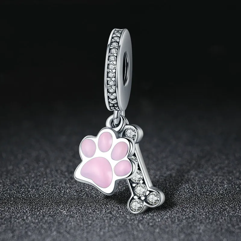 (imagine pentru) Pandora Style Silver Pet Langleantă - SCC452 - Vizualizare 3