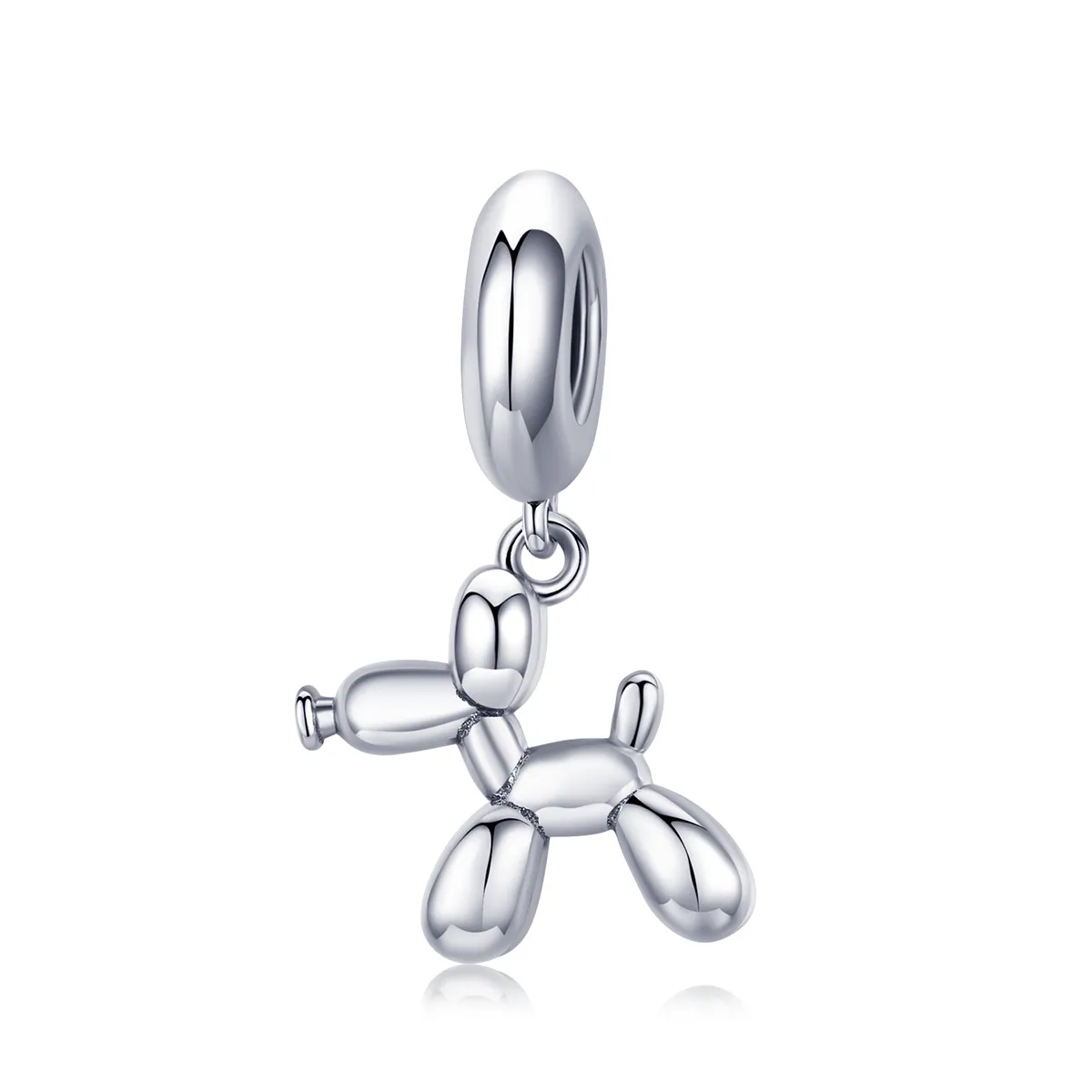 Talisman pandantiv Tip Pandora cu Cute Dog Balloon din argint - SCC981