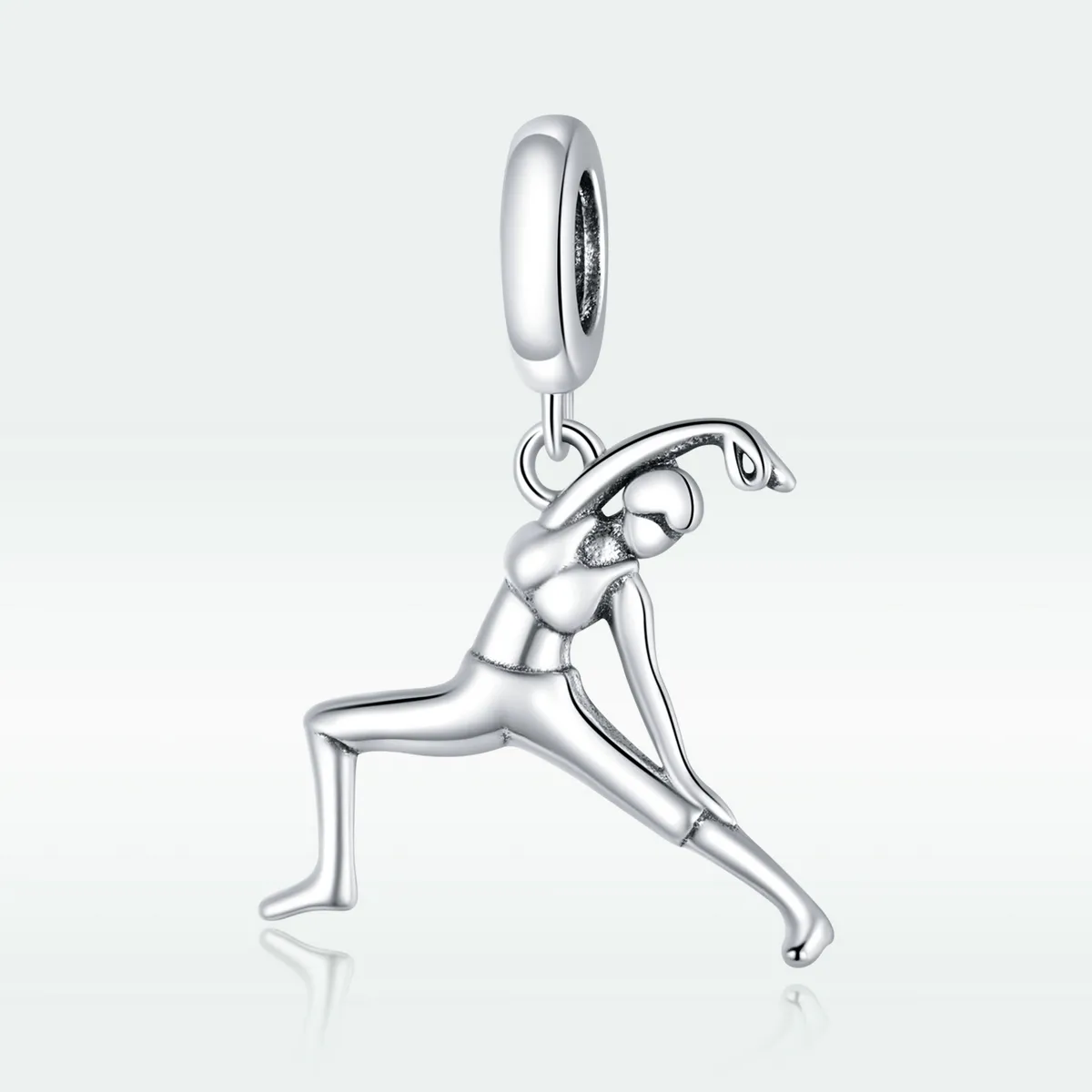 Talisman pandantiv Tip Pandora cu Gimnastică din argint - BSC386