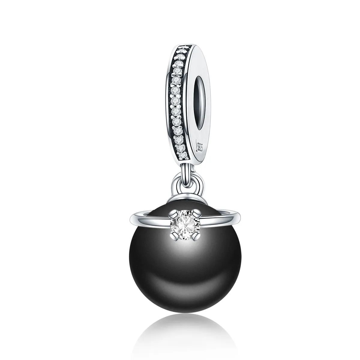 Talisman pandantiv Tip Pandora cu Perle de prestigiu din argint - SCC572