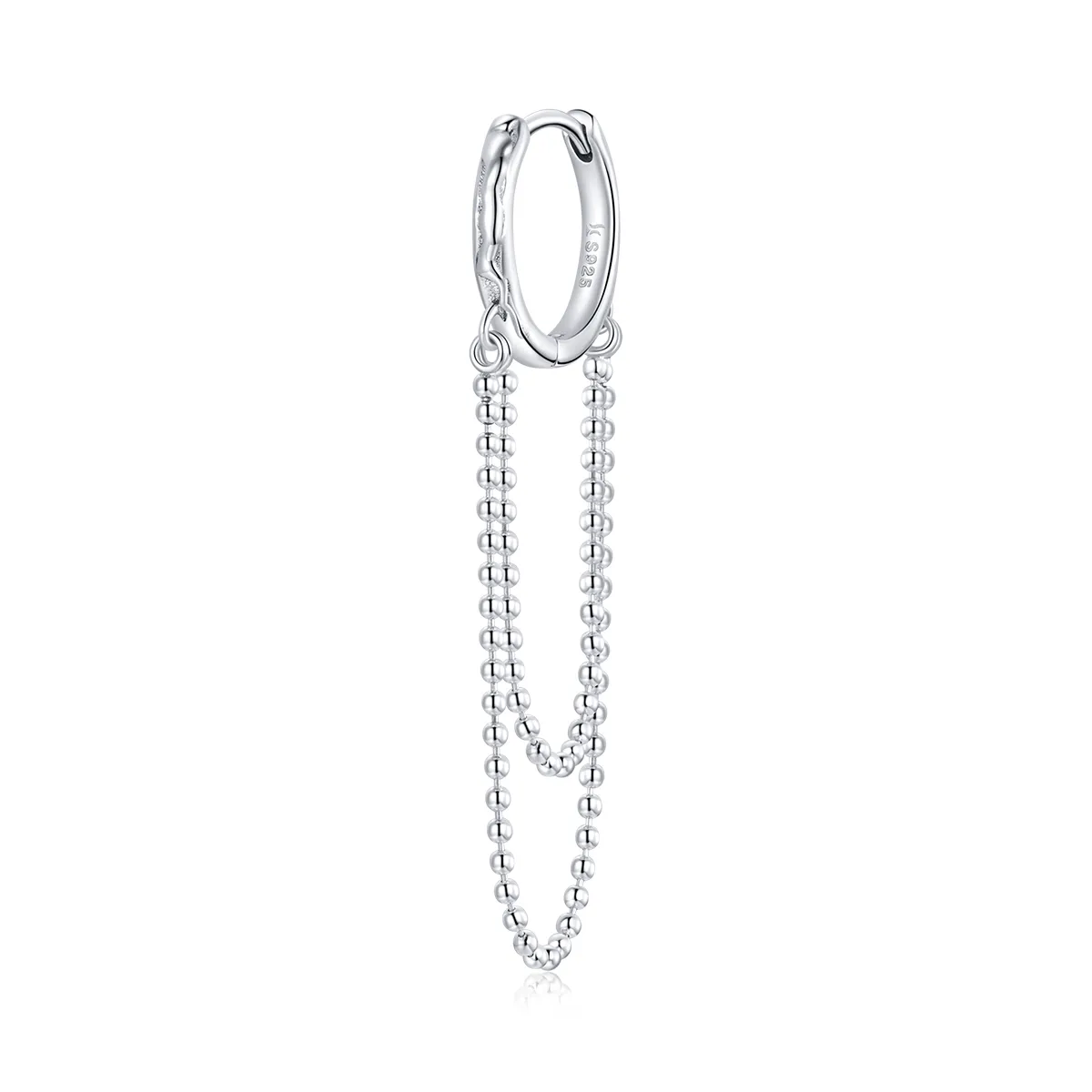 Cercei lungi Tip Pandora cu Lanțul de perle din argint - SCE1121