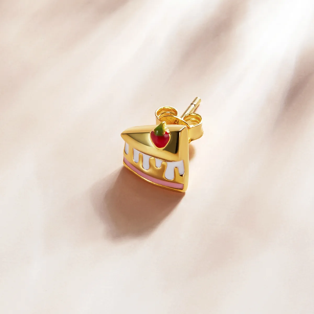 Cercei Tip Pandora cu Desert placat cu aur de 14 k - SCE1160