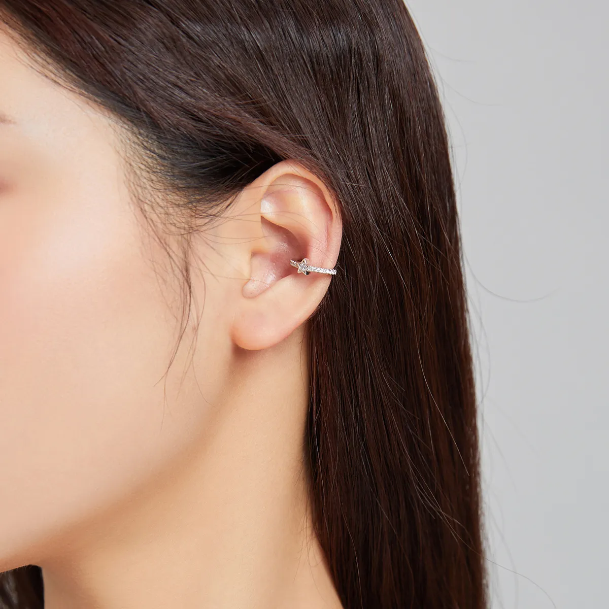 Urechi Clip Tip Pandora Singură ureche din argint - SCE1024