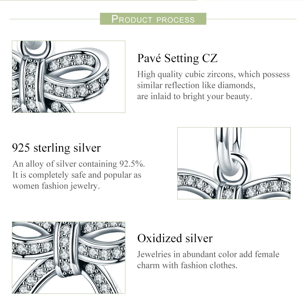 Pandantiv Tip Pandora cu Arc din argint - SCC775