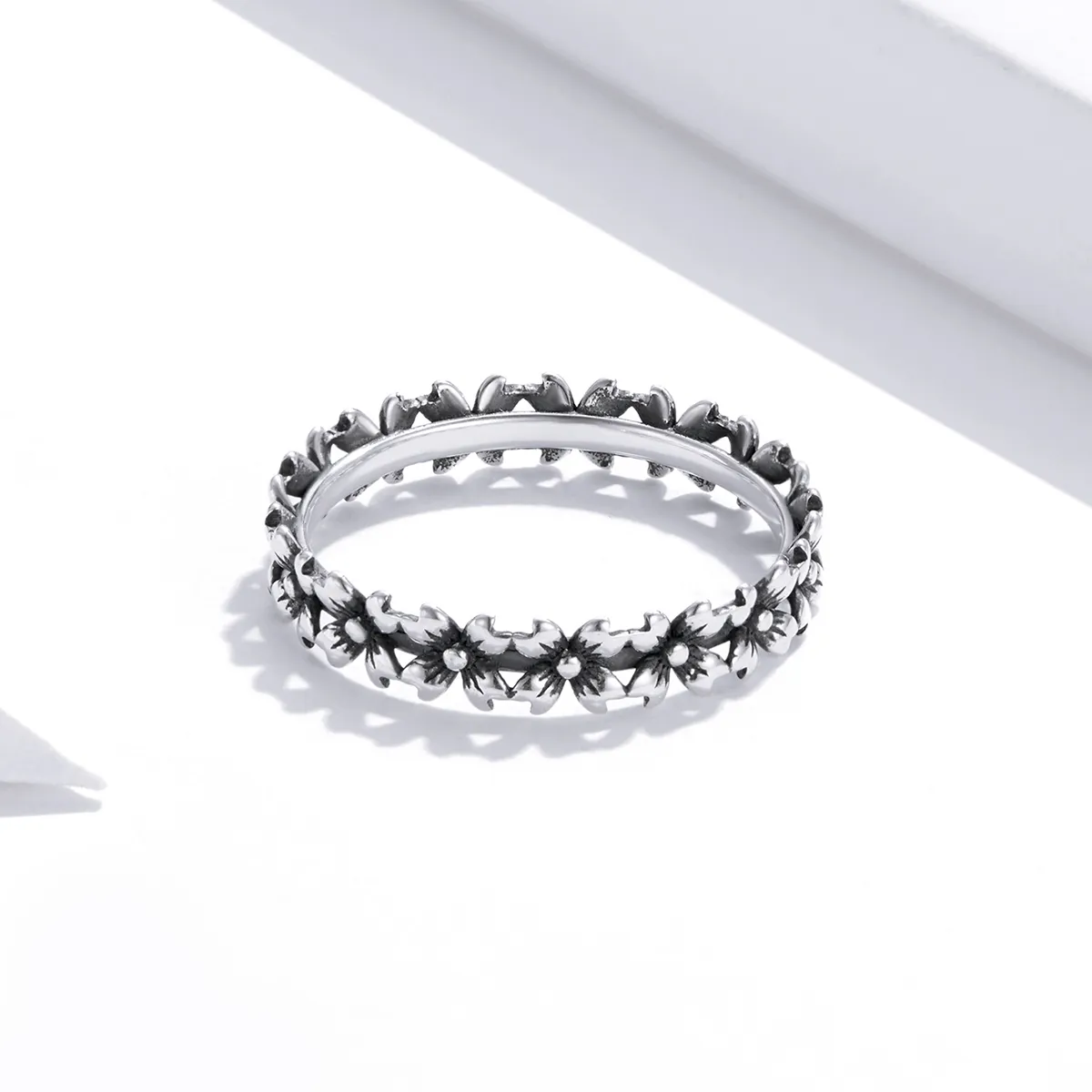 Inel Tip Pandora cu Daisy Lanțul din argint - SCR724