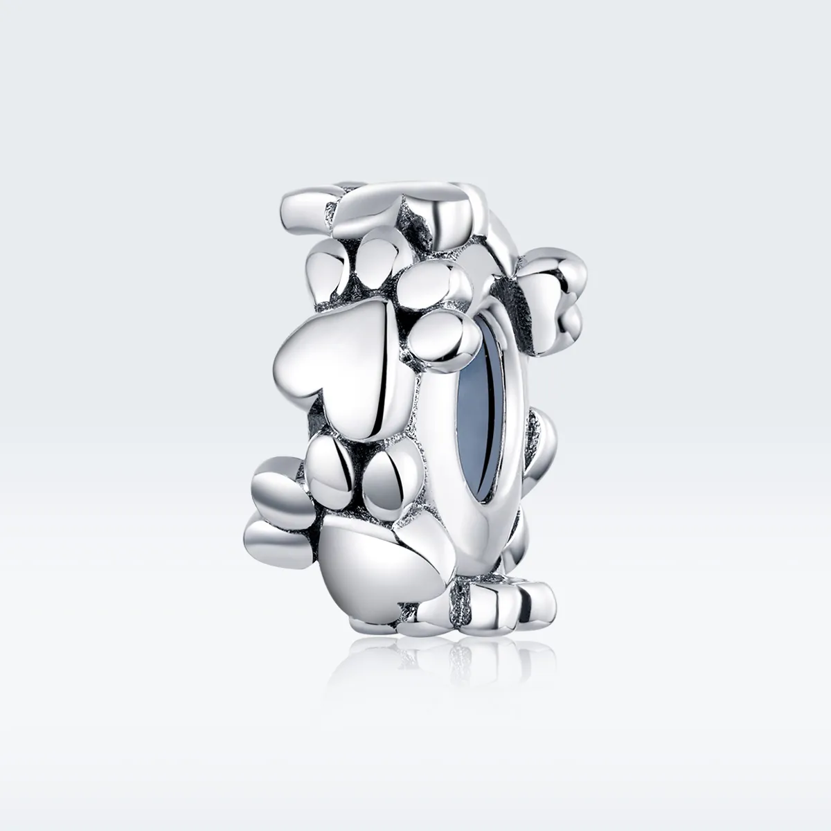 Talisman de tip distanțier Tip Pandora cu Inimi dulci din argint - SCC1504