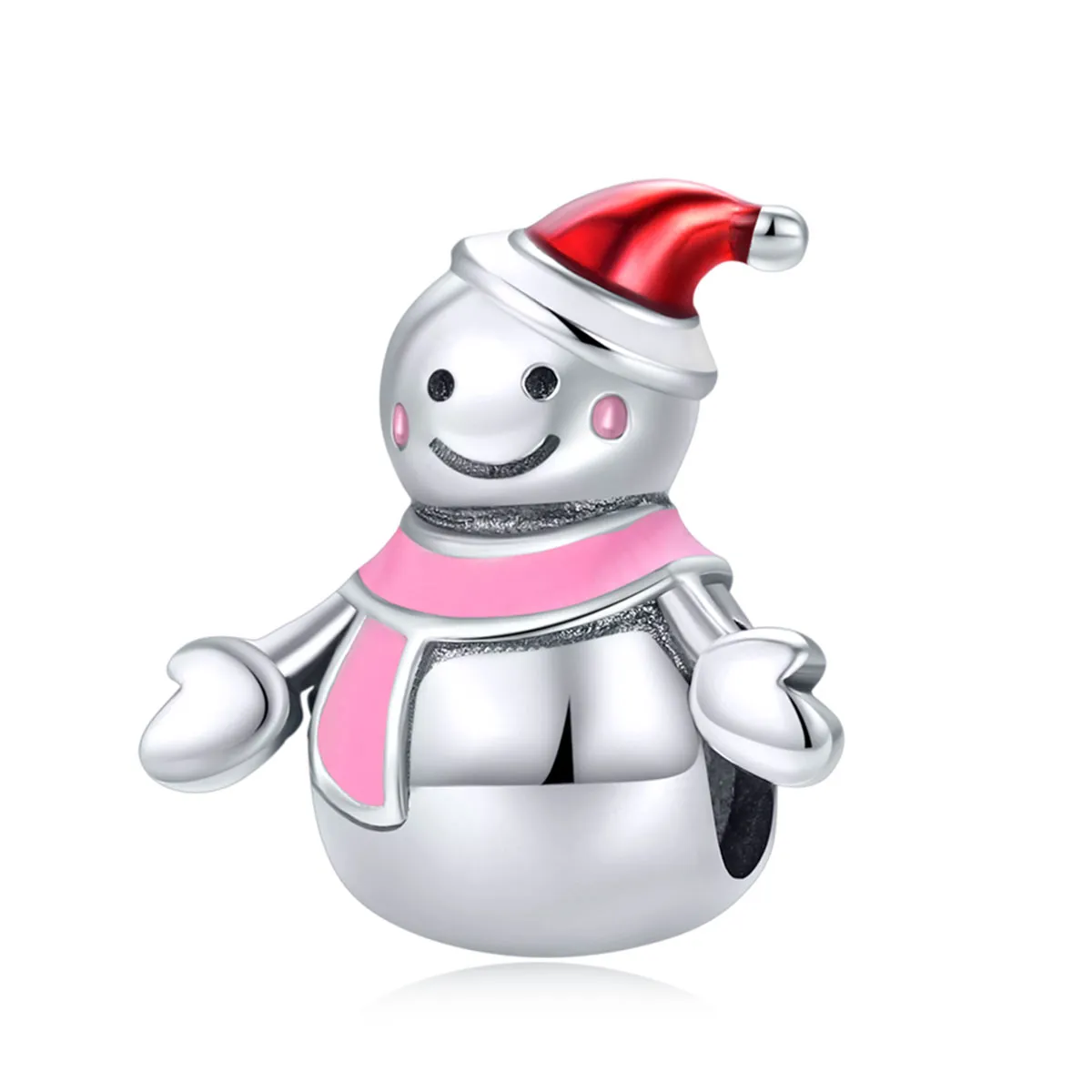 charm miss snow în stil pandora argintiu scc854