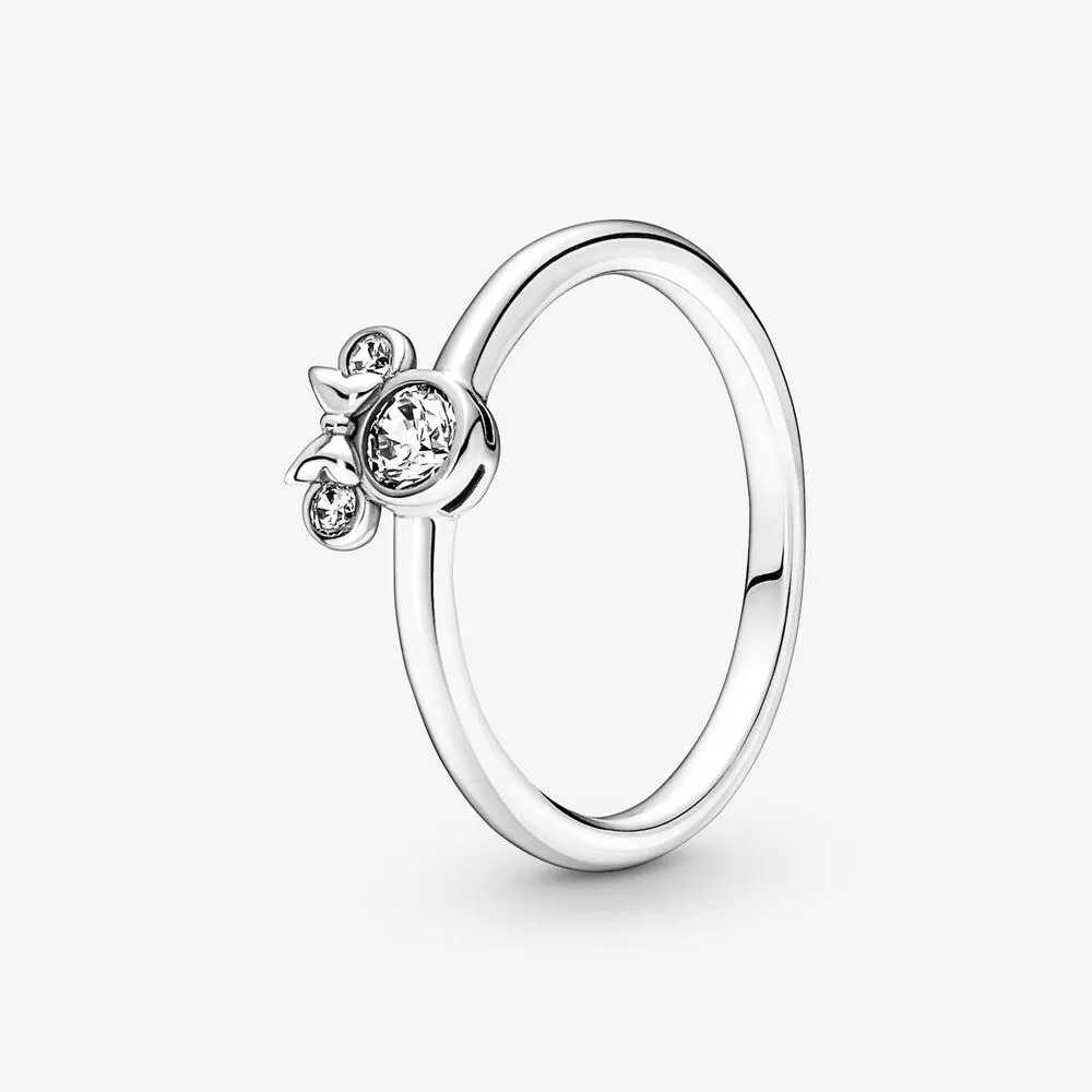 inel pandora disney minnie mouse cu cap strălucitor 190074c01