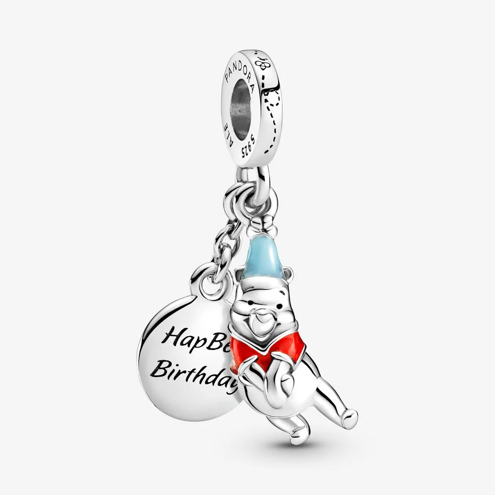 pandora disney winnie the pooh ziua de naștere dangle charm 799385c01