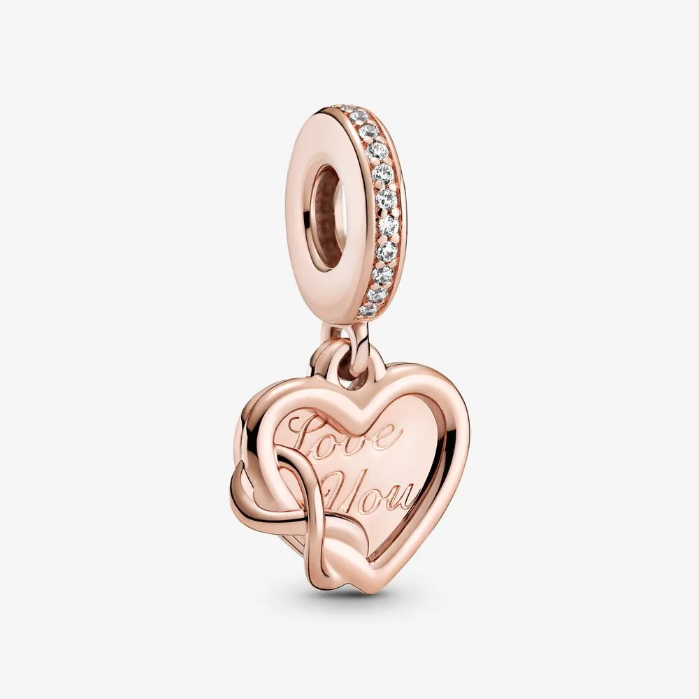 pandora dragostea ta fără sfârșit pandantiv în formă de inimă 789369c01