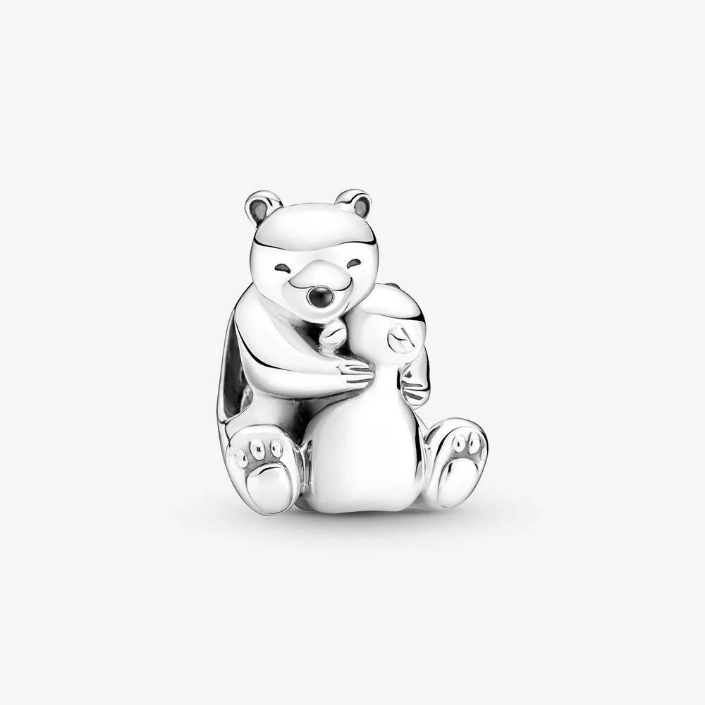 pandora pandantiv ursuleți polar care se îmbrățișează 790032c01