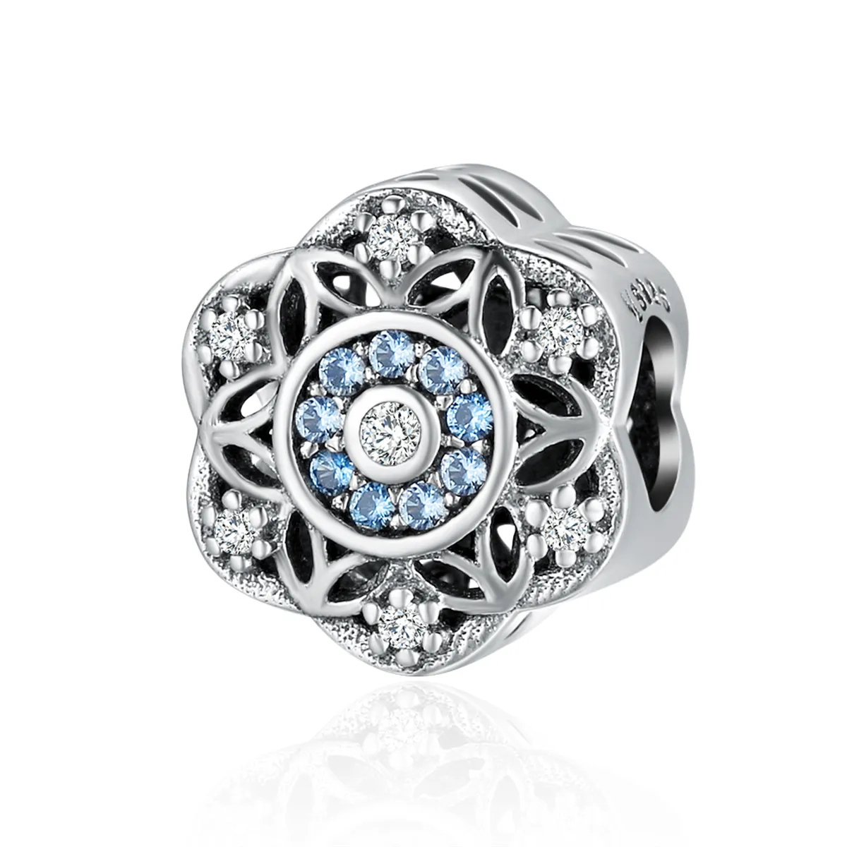 pandora stil argint romantic fulgi de zăpadă charm scc247