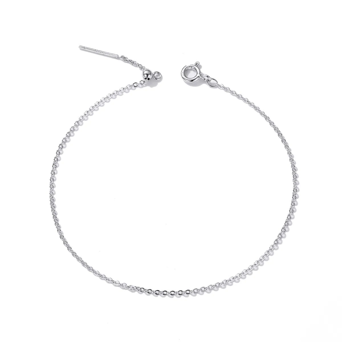 Pandora Style Simple Bead Chain Bracelet - BSB061