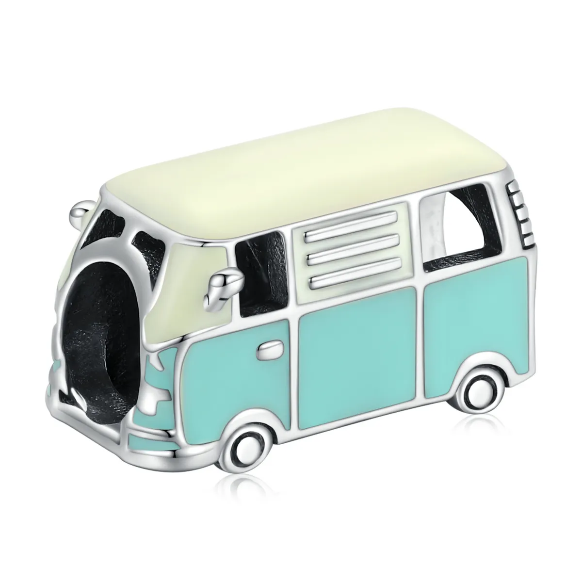 bijuteria pandora style mini bus charm scc1972