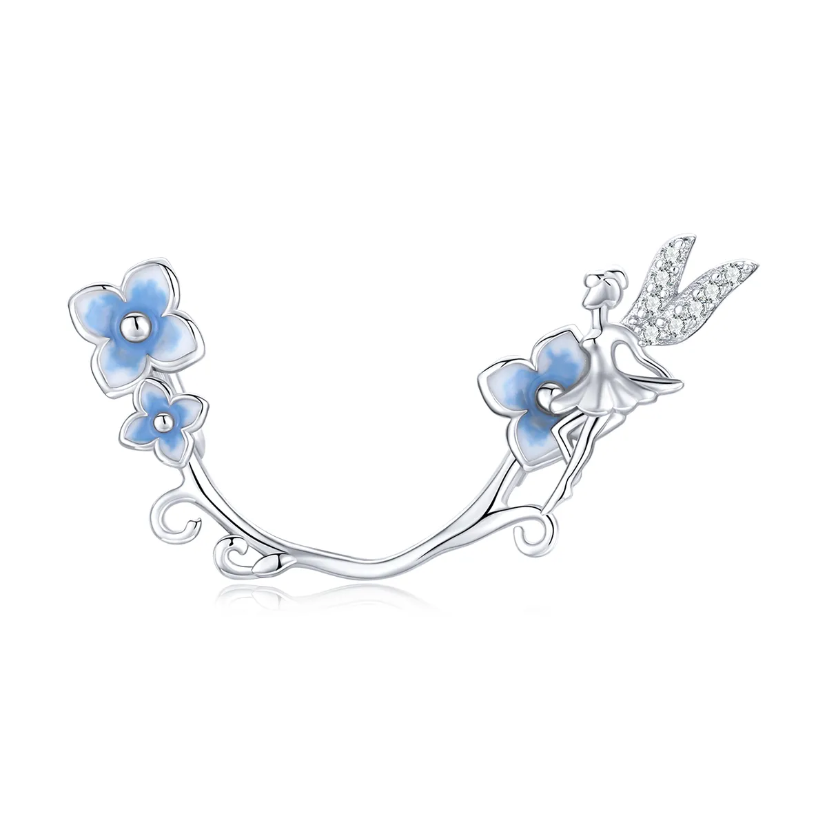 Breloc stil Pandora cu talisman Spiritul Florii - BSC391