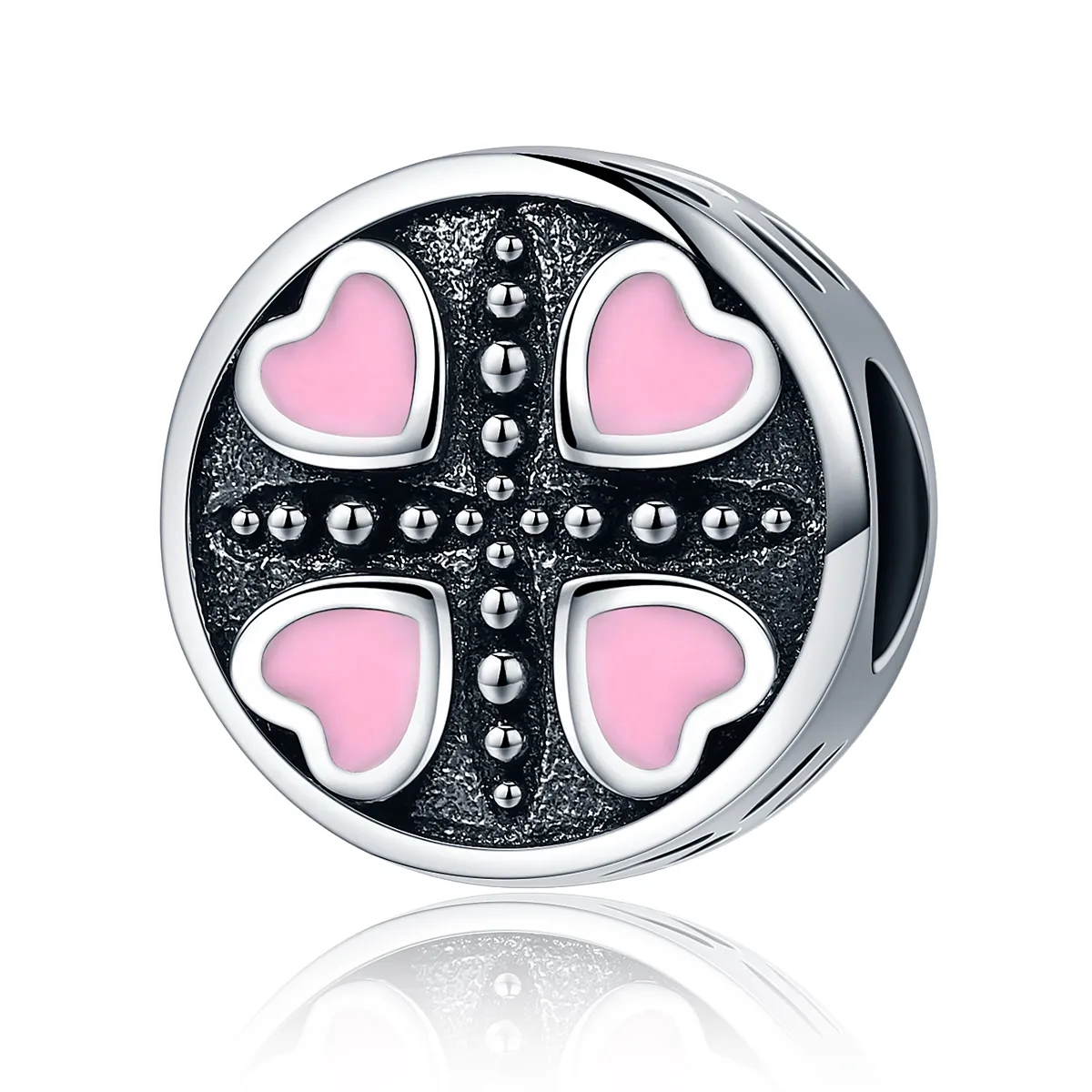charm pandora stil roz iubire scc157