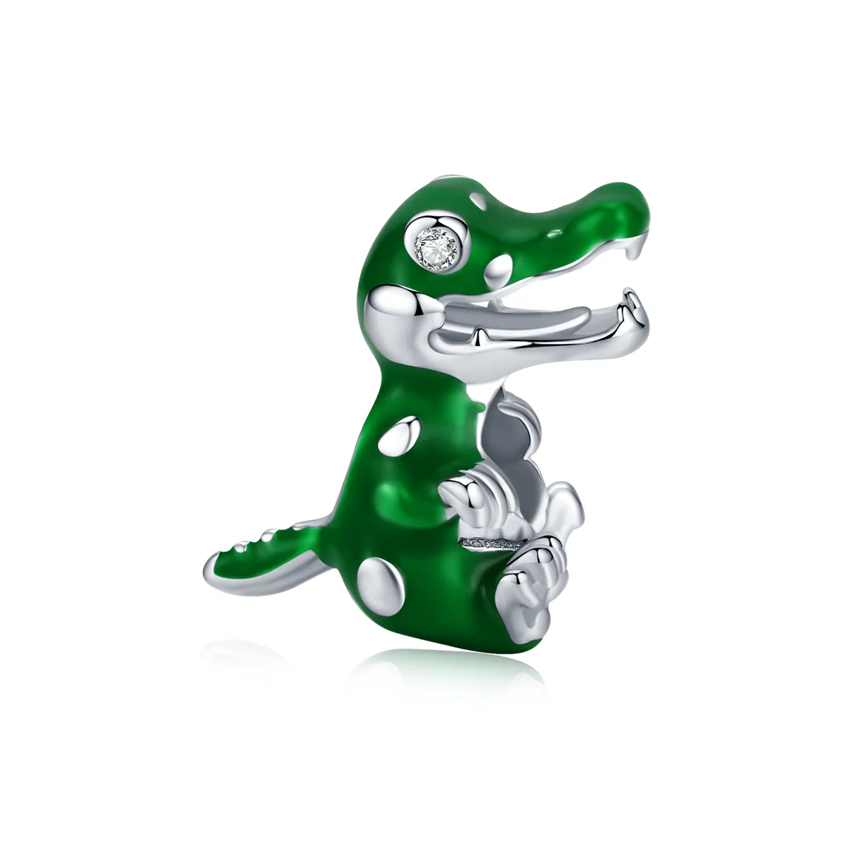 charm pandora în stil crocodil pentru bebeluși bsc190