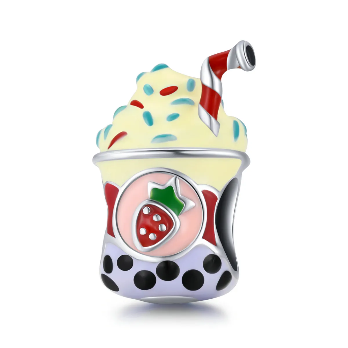 Charm Pandora în stilul înghețată cu ceai și lapte - SCC1947