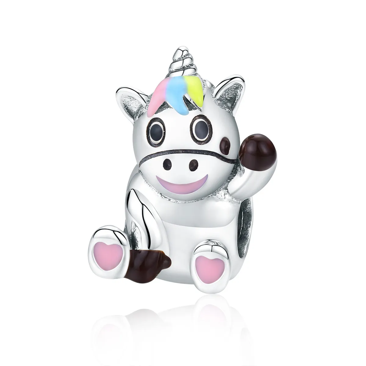 charma drăguță în stilul pandora cu unicorn bsc041
