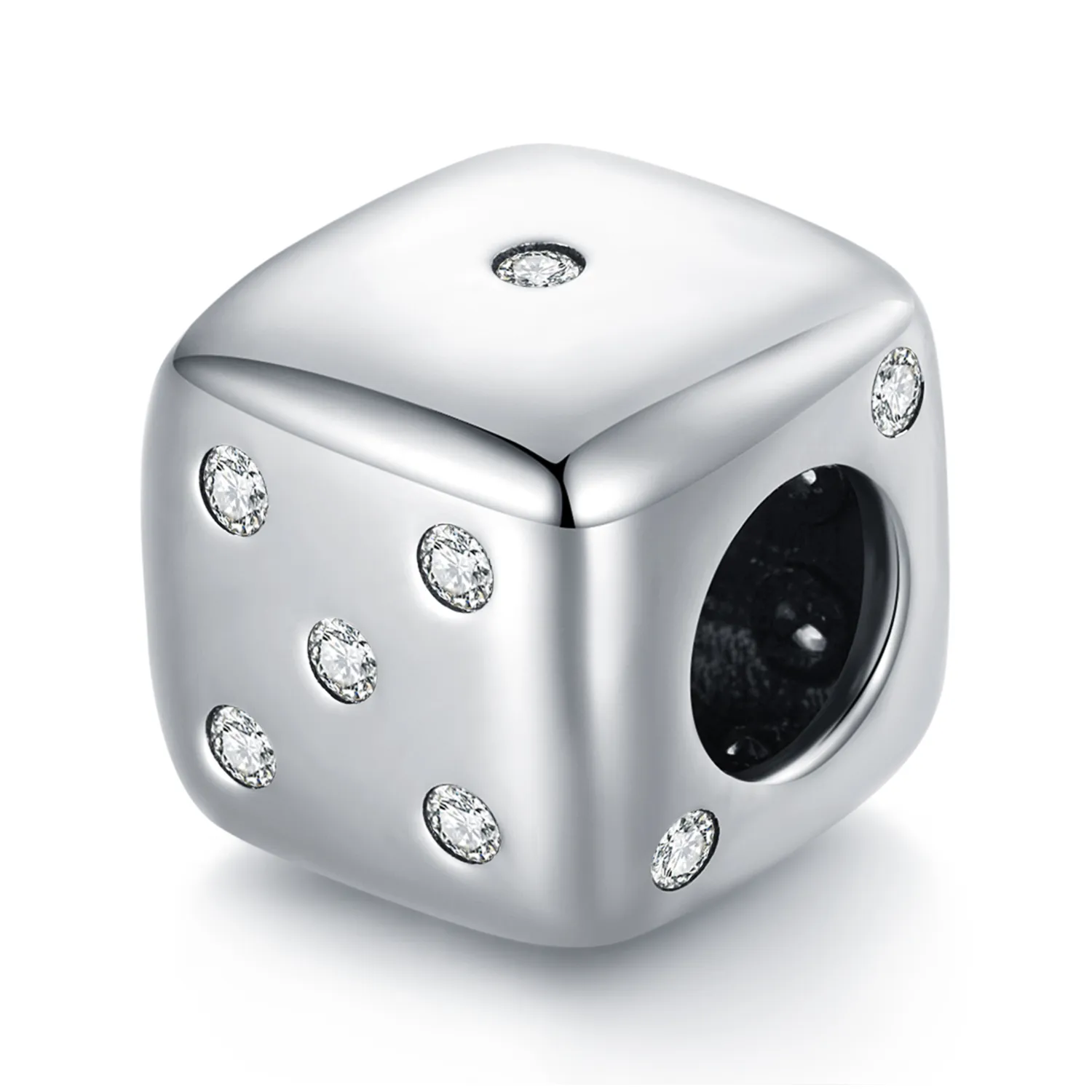 pandora stil amuletă norocoasă zar scc2362