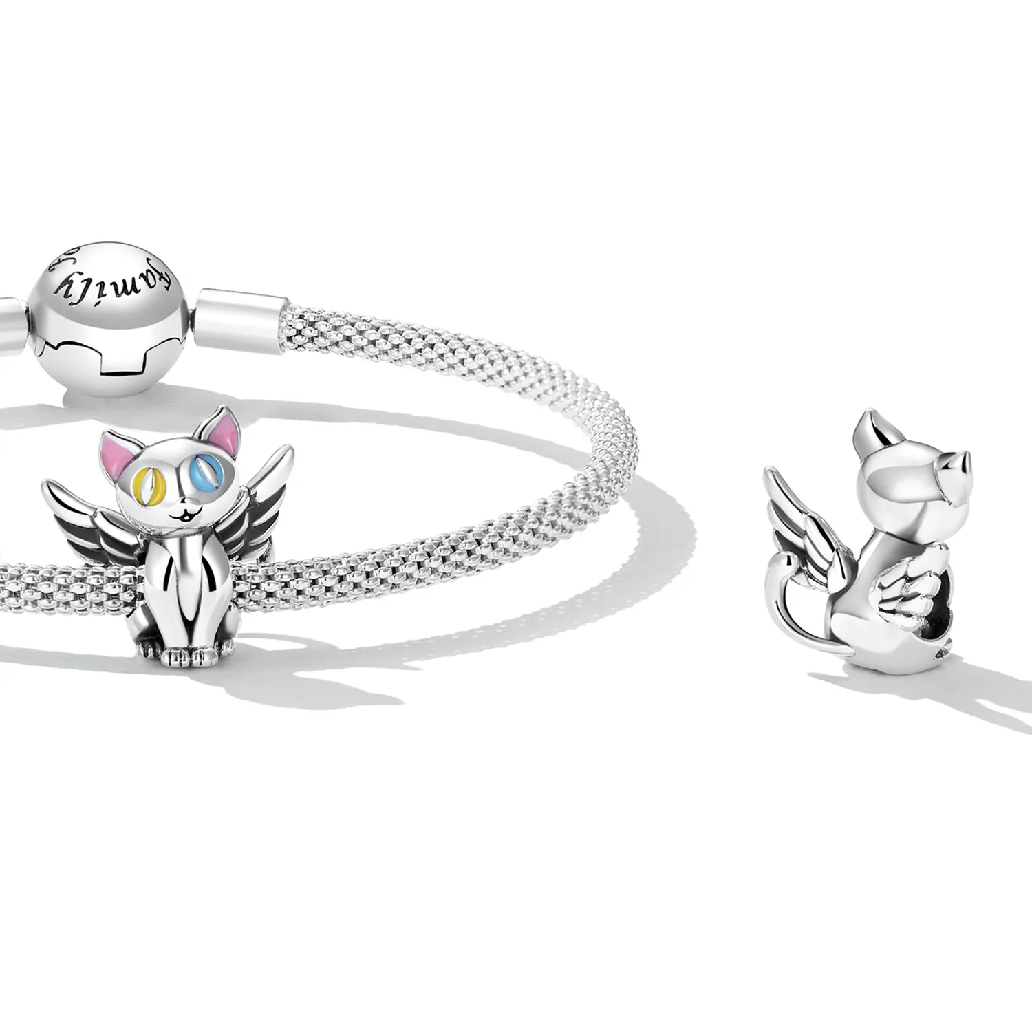 Pandora Stil Amuletă Pisică Înger - SCC2299