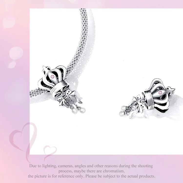 (imagine pentru) Pandora Stil Coronă Arc Charm - SCC2259 - Vizualizare 3