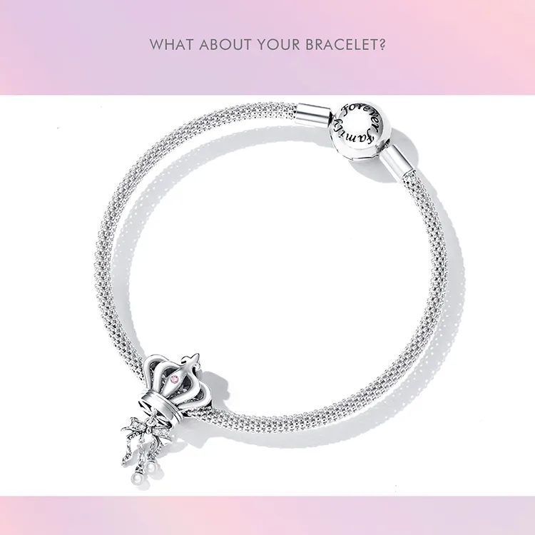 (imagine pentru) Pandora Stil Coronă Arc Charm - SCC2259 - Vizualizare 8