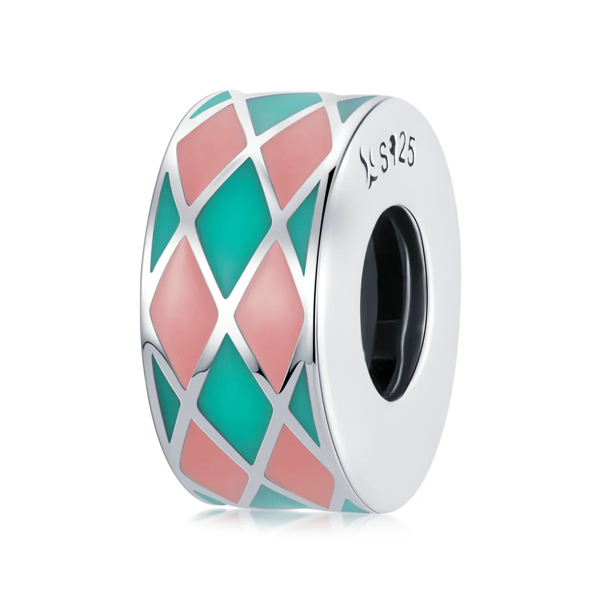 pandora stil diamant lattice charm scc2165