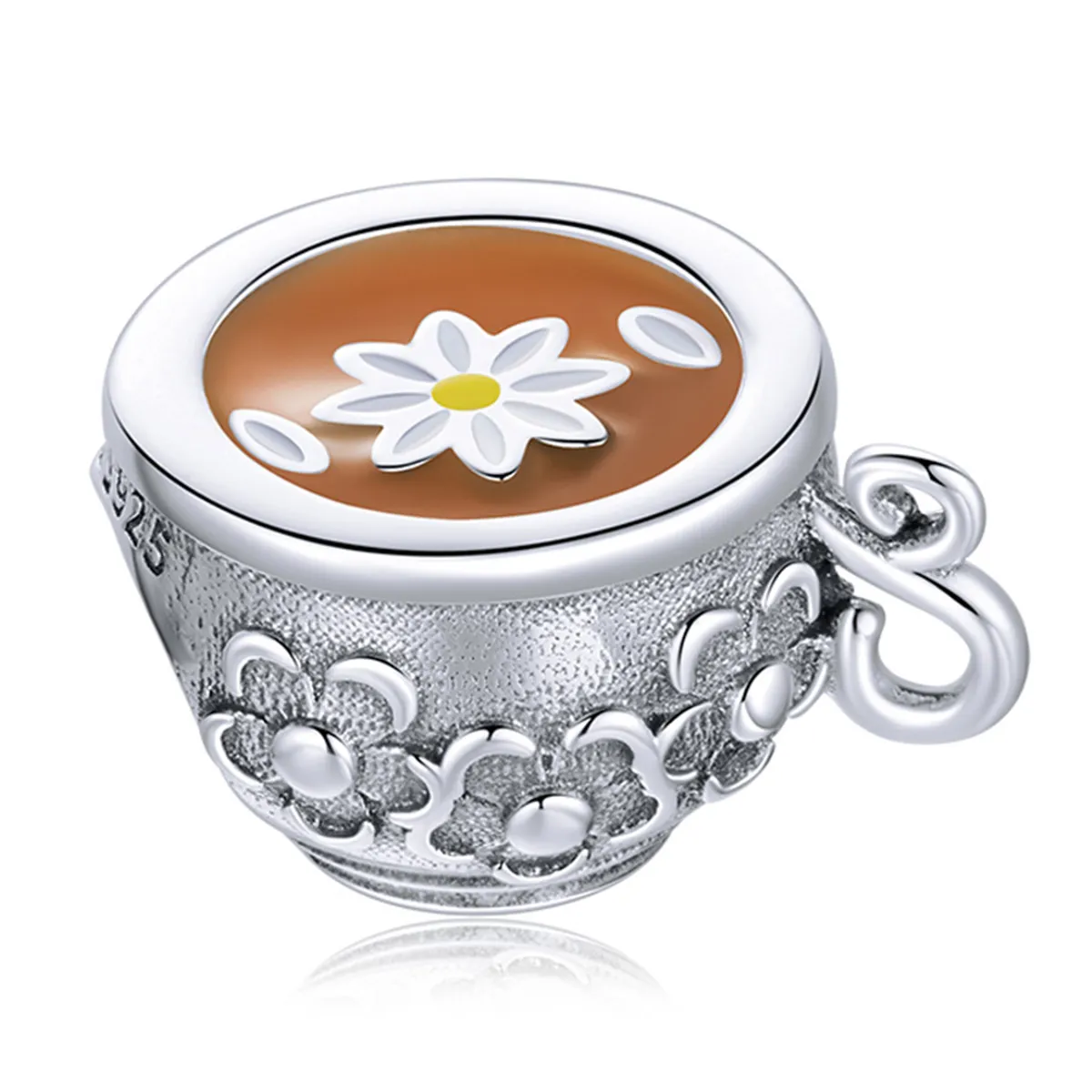 pandora stil floare cănășel charm scc1915
