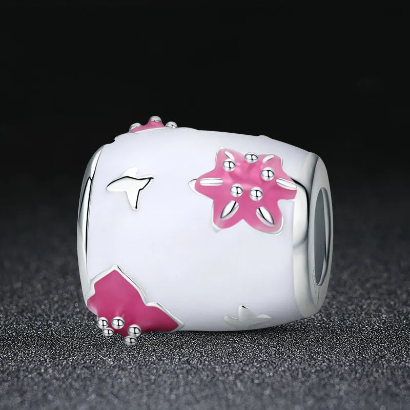 (imagine pentru) Pandora Stil Flori și Fluturi Charm - SCC446 - Vizualizare 2