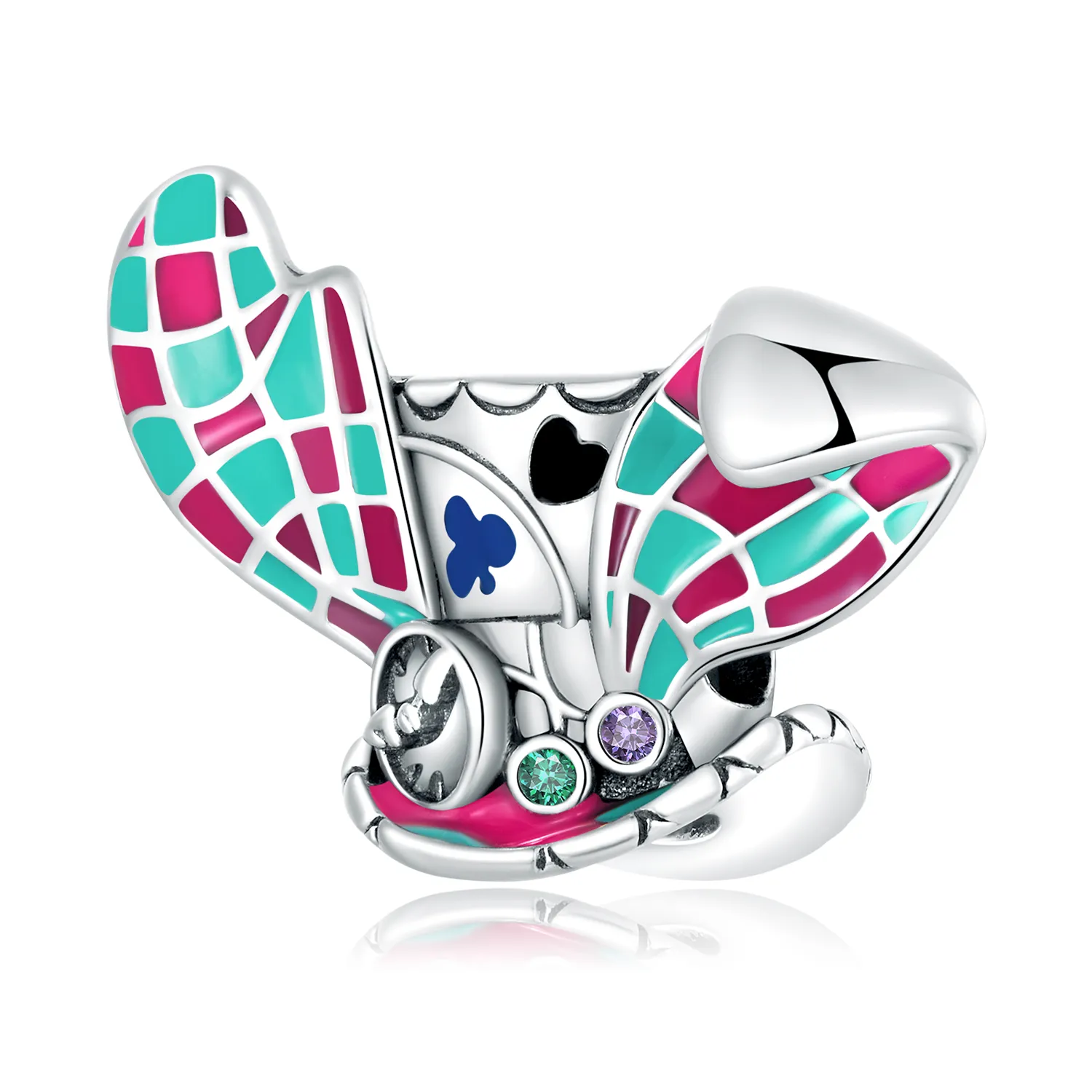 pandora stil iepuraș cu urechi de șapcă magică breloc scc2243