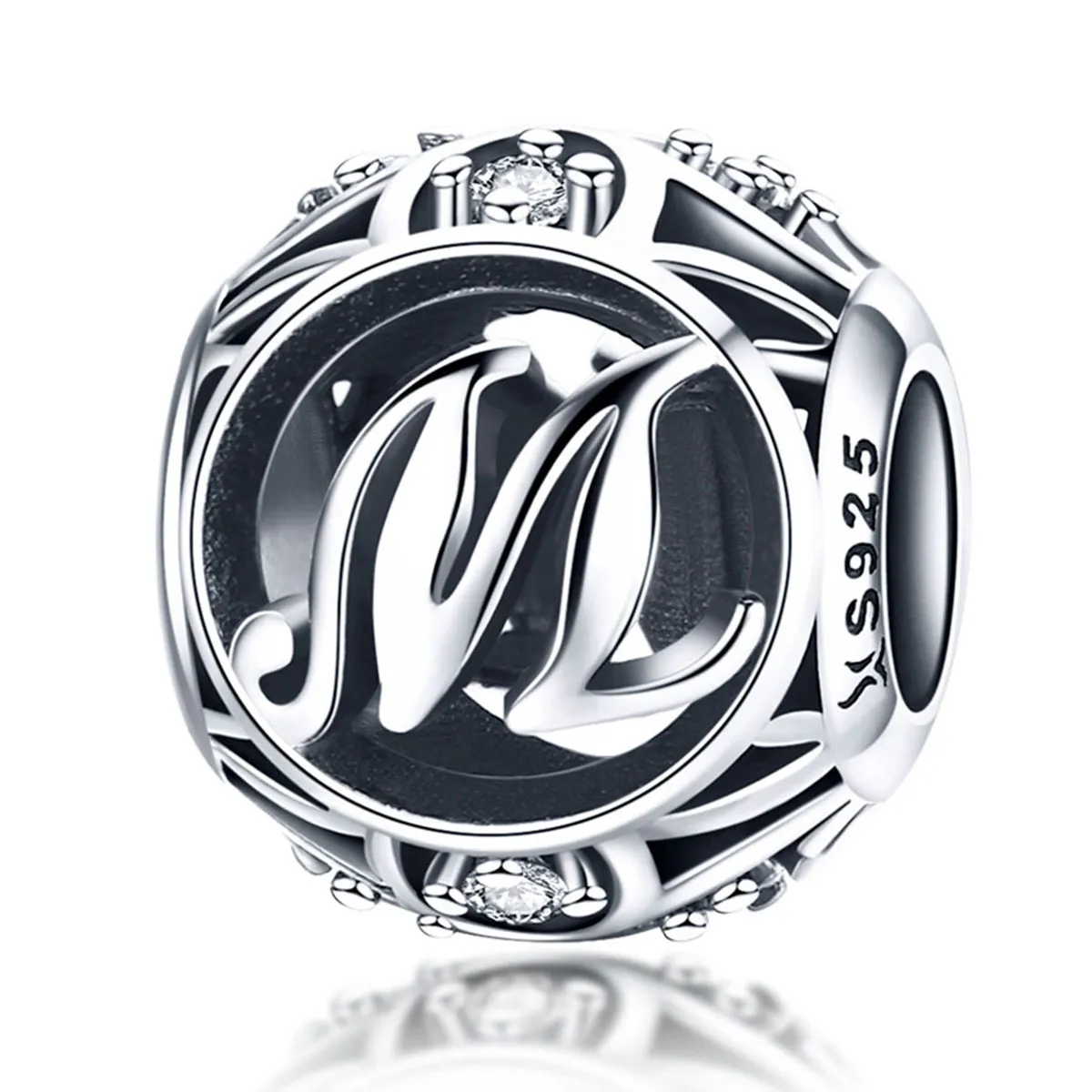 pandora stil litere m pandantiv scc738 m