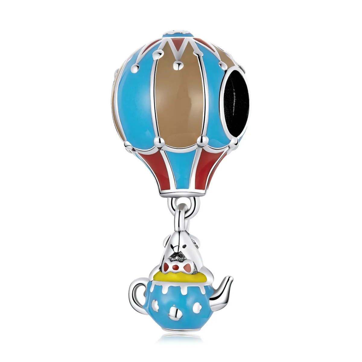 pandora stil retro balon cu aer cald charm bsc544