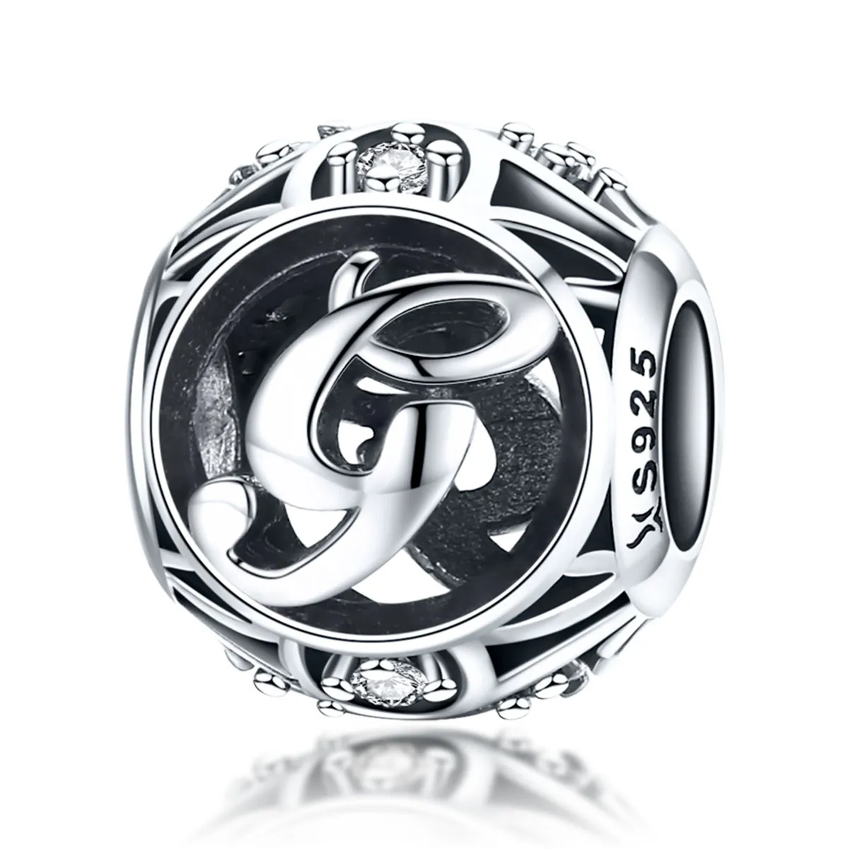 pandora stilul cârlig litere g charm scc738 g