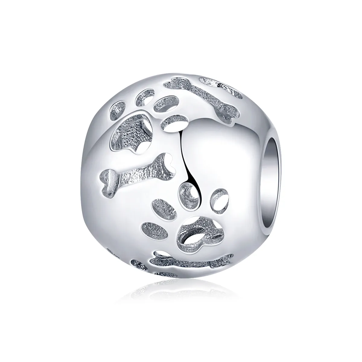 Pandora Style Amuletă Drăguță cu Urme de Animale de Companie - BSC140